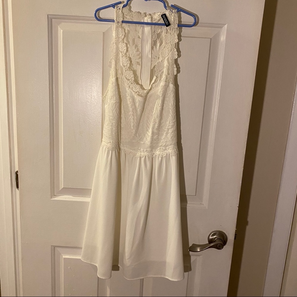 White dress